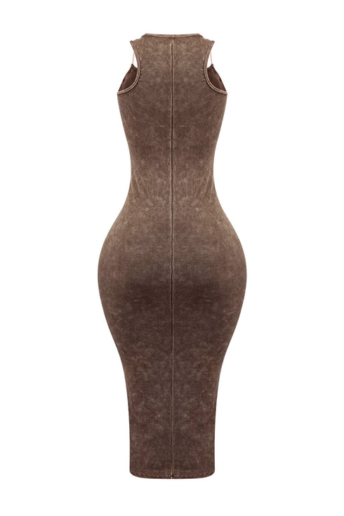 Raymond Mineral Wash Long Dress