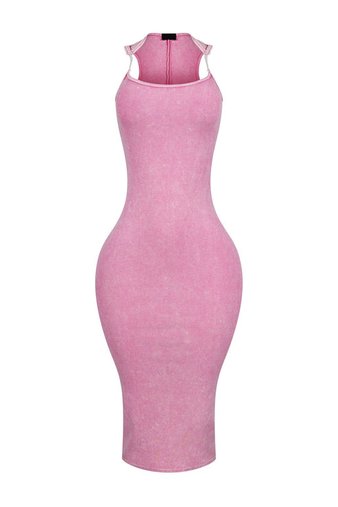 Raymond Mineral Wash Long Dress