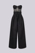 Orla Sheer Lace Corset Jumpsuit