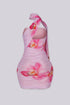 Yuki Scarf Drape Mini Dress