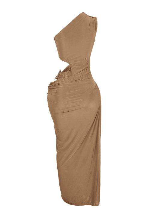 Stormy One Shoulder Maxi Dress