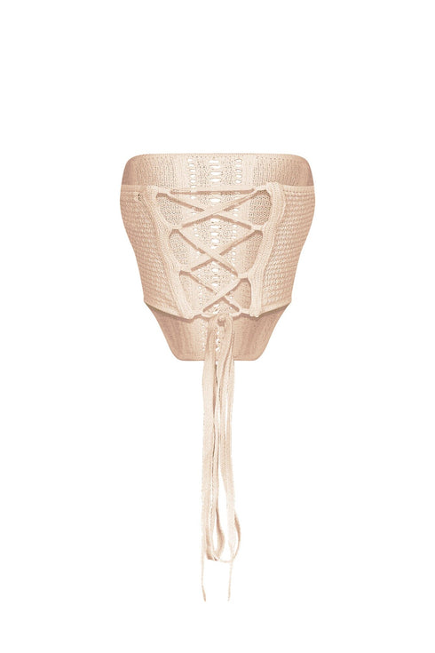 Free Spirit Corset Crochet Tube Top