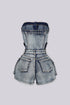 Shape of You Denim Romper