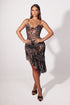 Wild Instinct Midi Dress