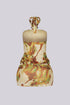 Liona Draped Halter Mini Dress