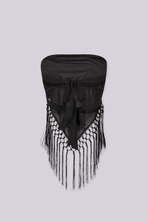 Onyra Sequin Bandana Top