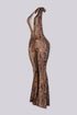 Hino Serpent Halter Jumpsuit