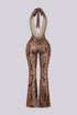Hino Serpent Halter Jumpsuit