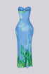 Zia Twist Tube Midi Dress