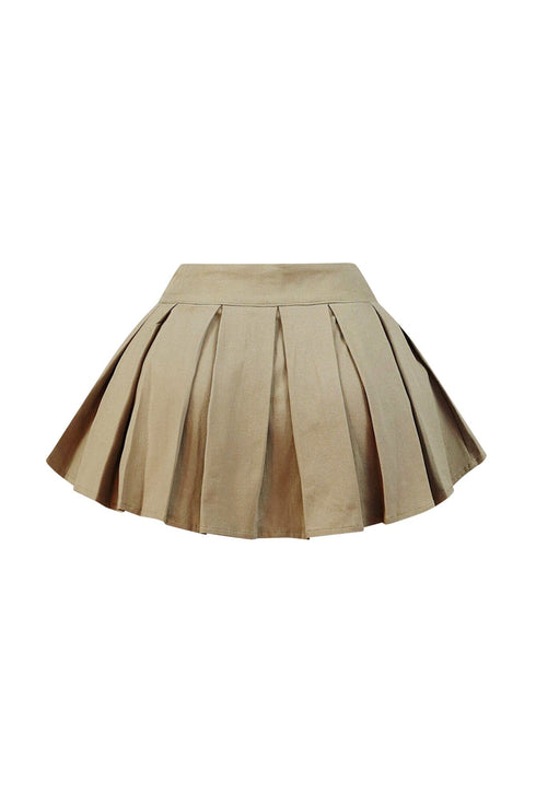 Skyler Pleated Micro Mini Skirt
