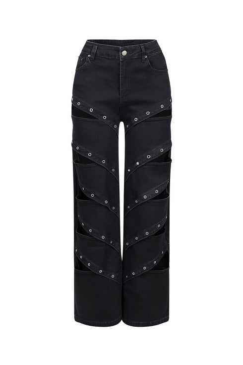 Subway Heat Distressed Ripped Jeans