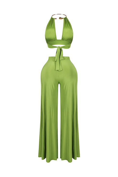 Mylah Choker Top & Pants SET