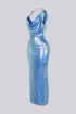 Tidal Glow Maxi Dress