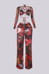 Rosabel Mesh Bolero Jumpsuit