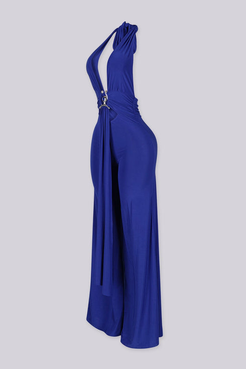 Lunaris Ring Halter Jumpsuit