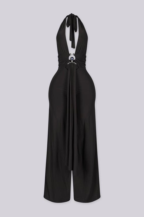 Lunaris Ring Halter Jumpsuit