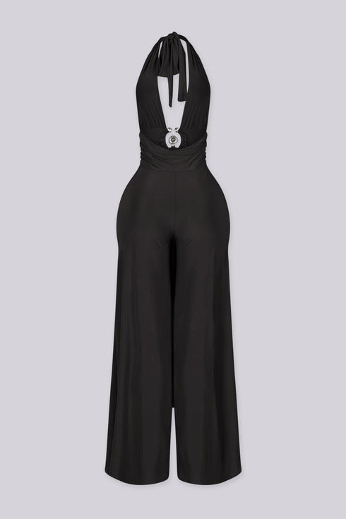Lunaris Ring Halter Jumpsuit