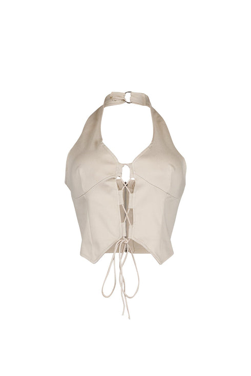 Asha Breeze Lace Up Vest