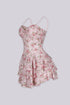 Pink Juliet Sequin Mini Dress