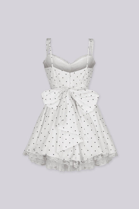 Retro Romance Polka Dot Mini Dress