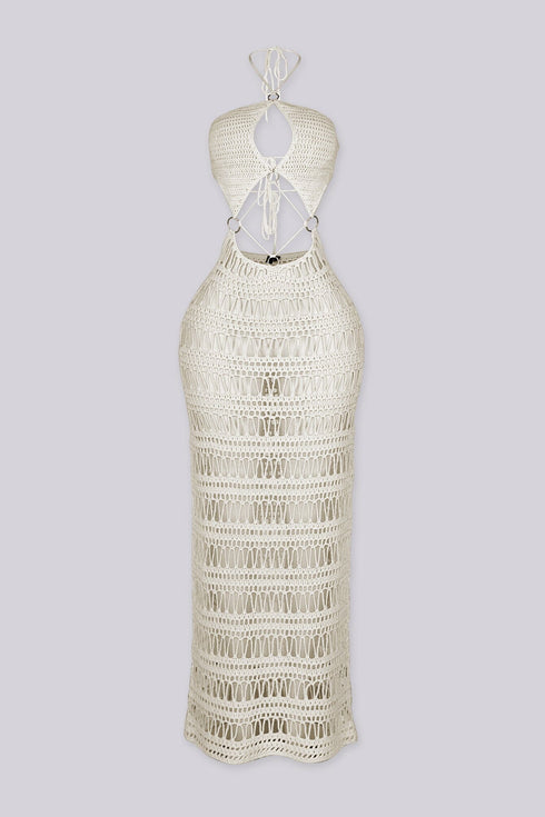 Desert Mirage Crochet Dress