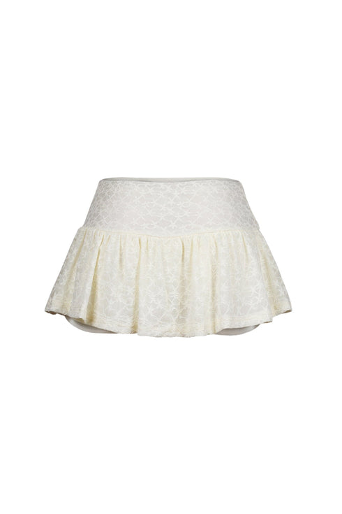 Starry Softie Lace Mini Skirt