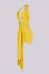 Statement Drape Mini Dress