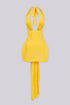 Statement Drape Mini Dress