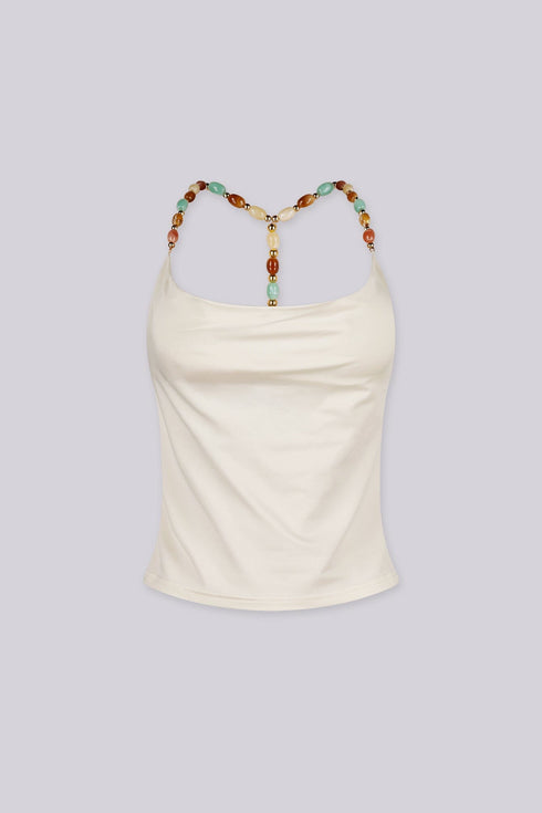 Earth Stone Strap Top