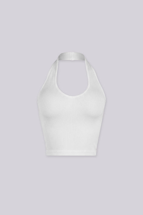 Everyday Ribbed Halter Top