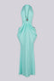 Mint Beaded O-Ring Maxi Dress