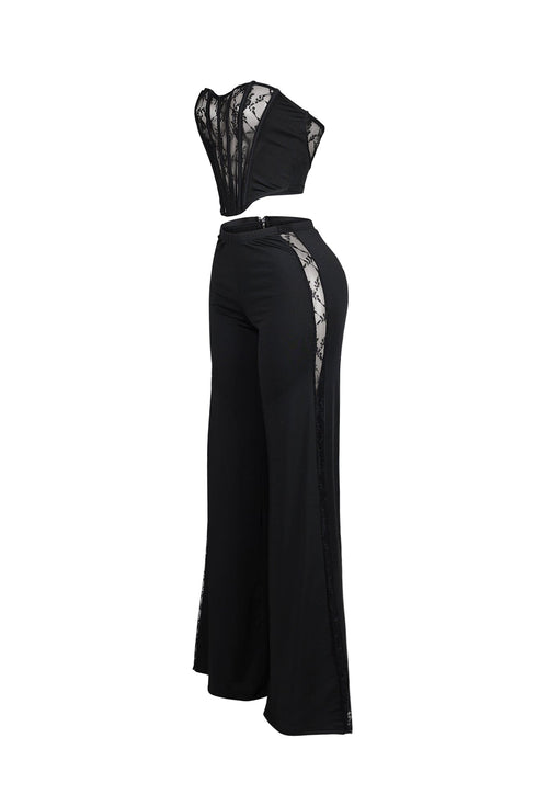 Cirelle Lace Corset Top & Pants SET