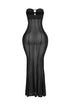 Naiara Seam Flare Mermaid Tube Dress