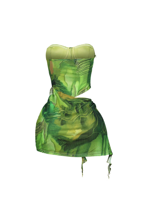 Bellatrix Cutout Bustier Tube Mini Dress