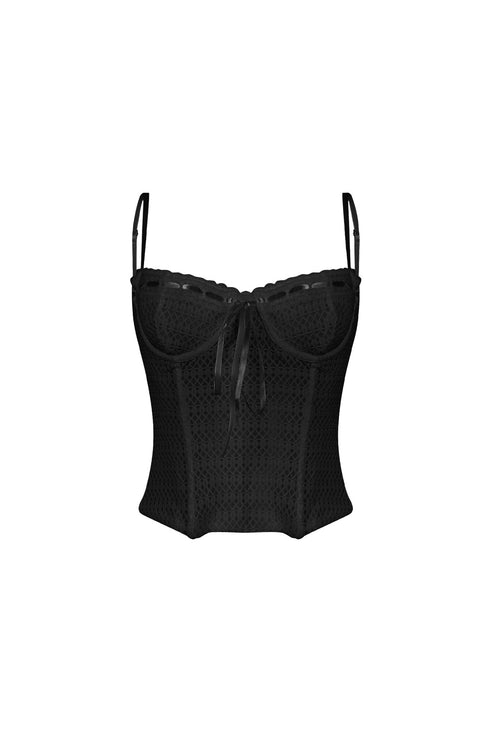 Ribbonelle Lace Bustier Top