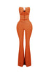 Viper Edge Cutout Snake Trim Jumpsuit