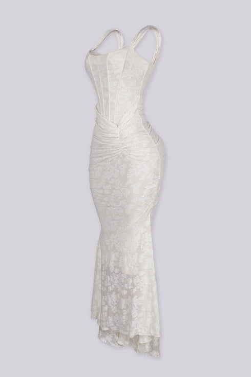 Romantic Mermaid Maxi Dress