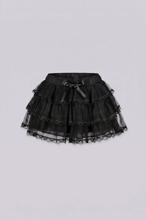 Fairycore Lace Mini Skort