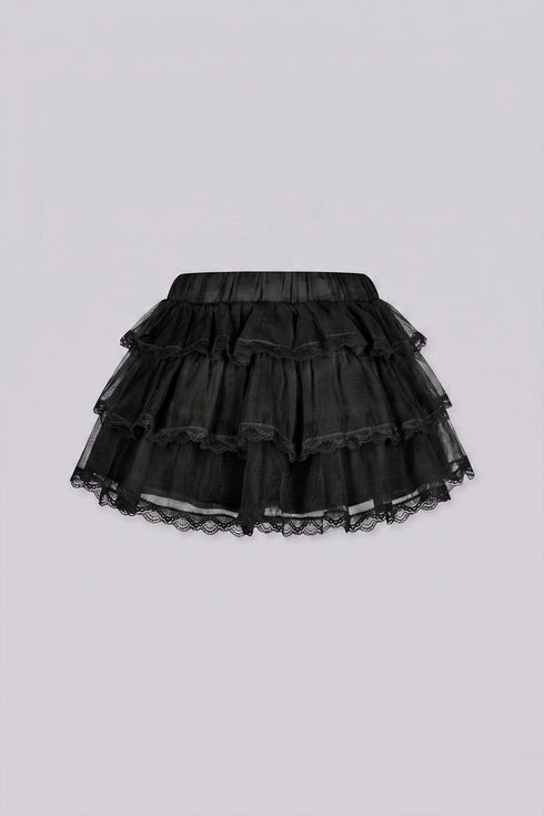 Fairycore Lace Mini Skort