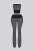 Bold Striped Optical Top & Pant SET