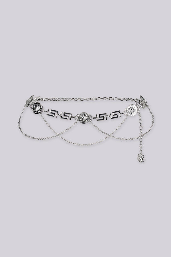 Lion Medallion Chain Belt