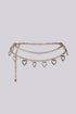 Heart Charm Chain Belt