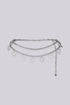 Heart Charm Chain Belt