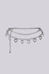 Heart Charm Chain Belt