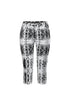Awaken Your Style With Snake Skin Capri Pants