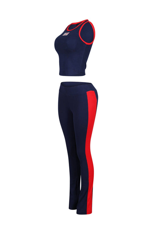 Firework Nights USA Flag Tank Top & Pants SET