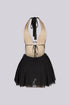 Goth Lace Halter Mini Dress