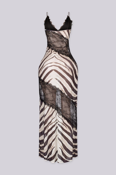 Social Lace Maxi Dress