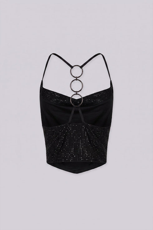 The Aftermath Rhinestone Top