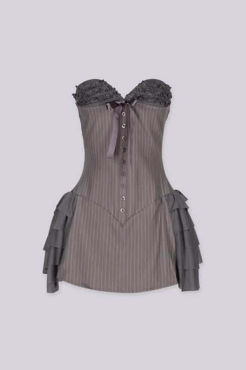 Dark Academia Mini Dress